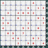 ScreenShot Image : The Number Place - Sudoku-style puzzle game for Microsoft .NET Framework for Silverlight
