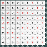 ScreenShot Image : The Number Place - Sudoku-style puzzle game for Microsoft .NET Framework for Silverlight